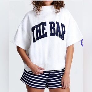 The Bar white terry Set